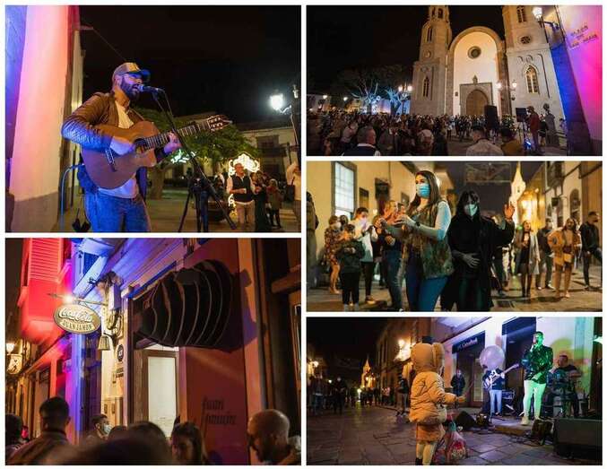 Imágenes del evento celebrado este viernes en el casco histórico de San Juan / TA